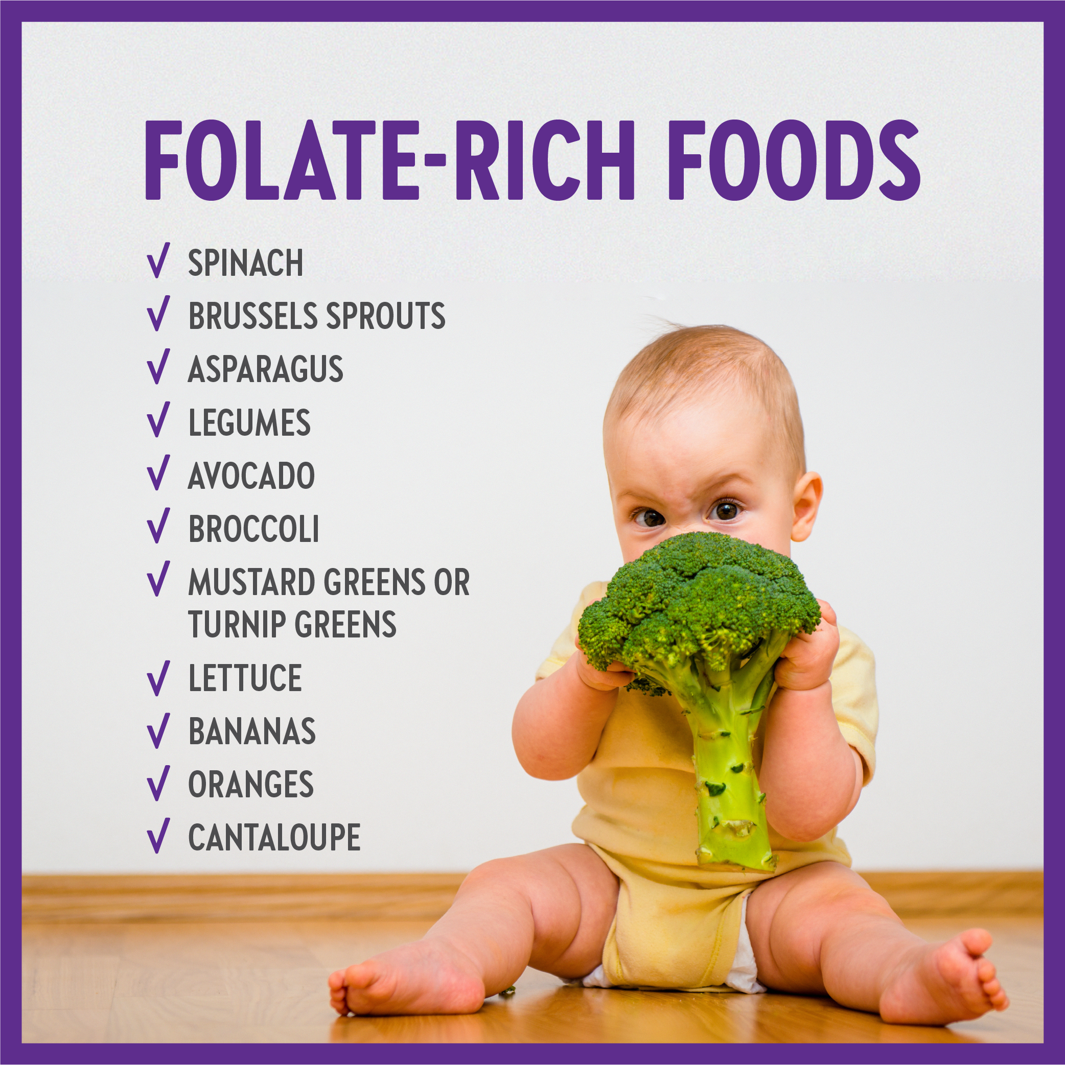 Folate-rich foods